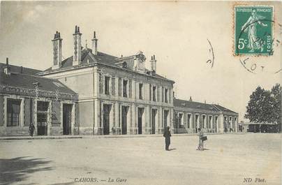 CPA FRANCE 46 "Cahors, la Gare"