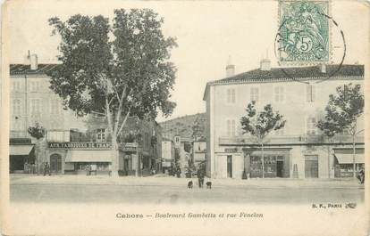 CPA FRANCE 46 "Cahors, le Boulevard Gambetta"