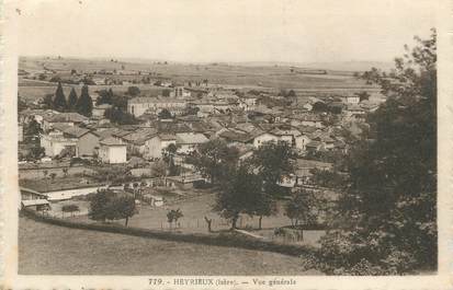 / CPA FRANCE 38 "Heyrieux, vue générale "