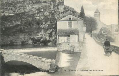 CPA FRANCE 46 "Cahors, la Fontaine"