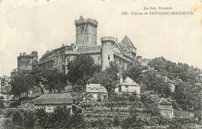 CPA FRANCE 46 "Castelnau-Bretenoux, le Chateau"