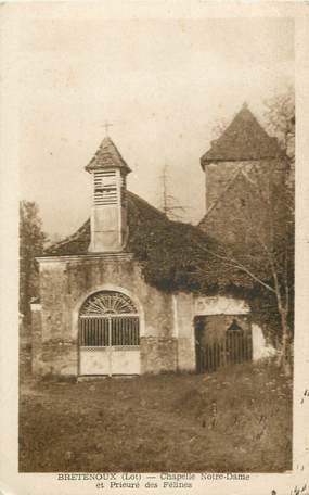 CPA FRANCE 46 "Castelnau-Bretenoux, la Chapelle"