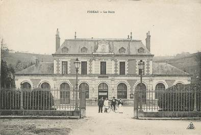 CPA FRANCE 46 "Figeac, la Gare"