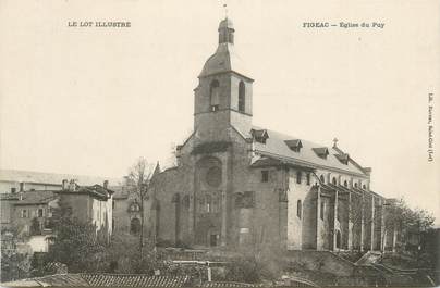 CPA FRANCE 46 "Figeac, l'Eglise"