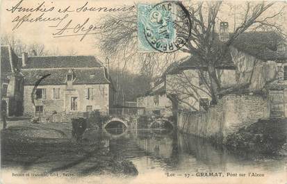 CPA FRANCE 46 "Gramat, le Pont"