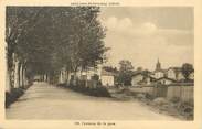 38 Isere / CPA FRANCE 38 "Saint Jean de Bournay, l'avenue de la gare"