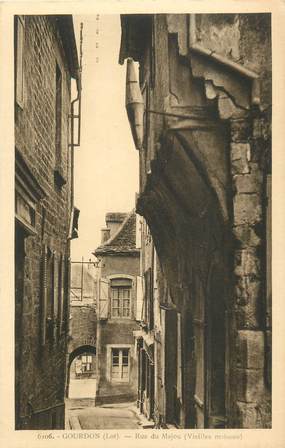 CPA FRANCE 46 "Goudron, rue du Majou"