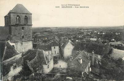 CPA FRANCE 46 "Goudron, Vue Générale"