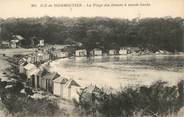 85 Vendee CPA FRANCE 85 'Ile de Noirmoutier, Plage des Dames à marée haute"
