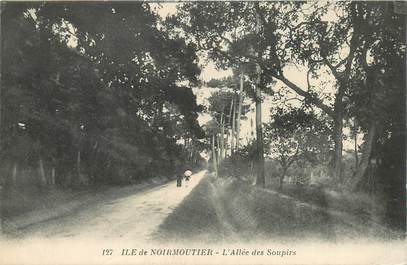 CPA FRANCE 85 'Ile de Noirmoutier, Allée des Soupirs"