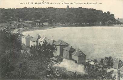 CPA FRANCE 85 'Ile de Noirmoutier, la Plage des Dames"
