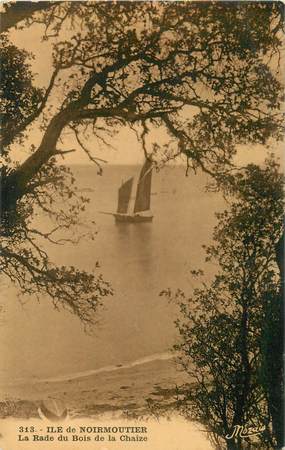 CPA FRANCE 85 'Ile de Noirmoutier, la Rade du Bois de la Chaize"