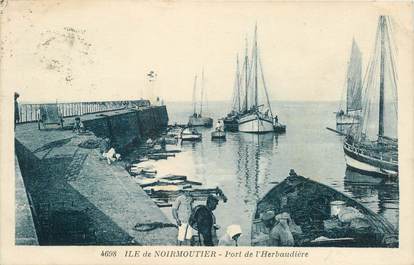 CPA FRANCE 85 'Ile de Noirmoutier, le Port de l'Herbaudière"