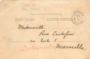 Marcophilie (Lettre Et Cartes) MARCOPHILIE POSTE MARITIME sur CPA EGYPTE / LIGNE N, PAQUEBOT FRANCE N°2