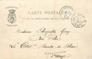 Marcophilie (Lettre Et Cartes) MARCOPHILIE POSTE MARITIME sur CPA CEYLAN "Colombo, baignade au lac"