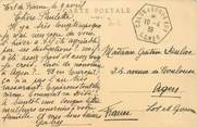 Marcophilie (Lettre Et Cartes) MARCOPHILIE POSTE MARITIME sur CPA