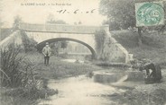 38 Isere / CPA FRANCE 38 "Saint André le Gaz, le pont du gaz"