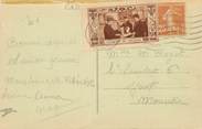 Marcophilie (Lettre Et Cartes) MARCOPHILIE VIGNETTE sur CPA FRANCE 75 "Paris" / Vignette vente du Journal