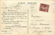 Marcophilie (Lettre Et Cartes) MARCOPHILIE / LE BON MARCHE sur CPA FRANCE 75 "Paris"