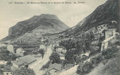 / CPA FRANCE 38 "Grenoble, Saint Martin le Vinoux et le casque de Néron"