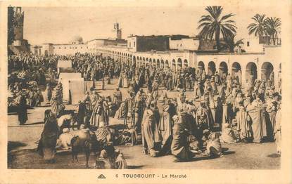 CPA ALGERIE "Touggourt, le marché"