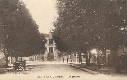 CPA ALGERIE "Castiglione, la mairie"