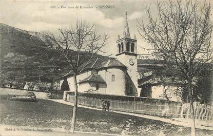 / CPA FRANCE 38 "Seyssins, environs de Grenoble"