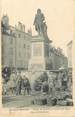 39 Jura CPA FRANCE 39 "Lons le Saunier, statue du Gal Lecourbe, place de la Liberté"