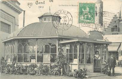 CPA BELGIQUE " Gand, le pavillon de Monaco"