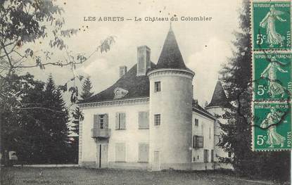 / CPA FRANCE 38 "Les Abrets, le château du colombier"