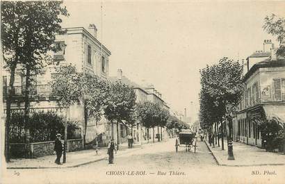 CPA FRANCE 94 "Choisy le Roi, rue Thiers"