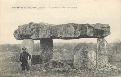 CPA FRANCE 16 "Saint Fort sur Né" / FOLKLORE / MENHIR