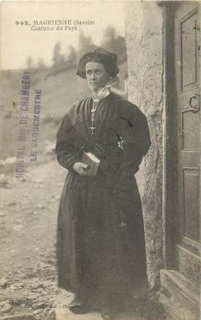 CPA FRANCE 73 "Maurienne, costume du pays"