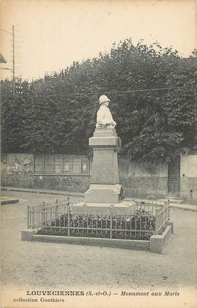 / CPA FRANCE 78 "Louveciennes" / MONUMENTS AUX MORTS
