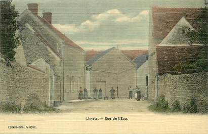 / CPA FRANCE 78 "Limetz, rue de l'eau"