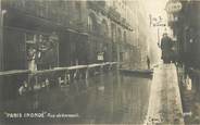 75 Pari CARTE PHOTO FRANCE 75007 "Paris Inondé, rue de Verneuil"