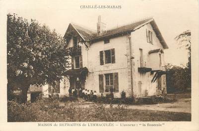 CPA FRANCE 85 "Chaillé les Marais, maison de retraite de l'Immaculée"