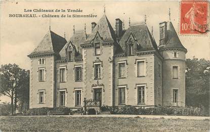 CPA FRANCE 85 "Bourneau, CHateau de la Simonnière"