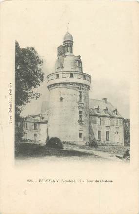 CPA FRANCE 85 "Bessay, le chateau"