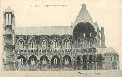 CPA FRANCE 85 "Aizenay, l'Eglise"