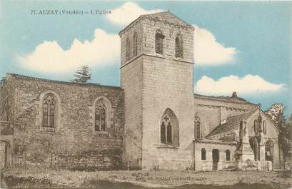 CPA FRANCE 85 "Auzay, l'Eglise"