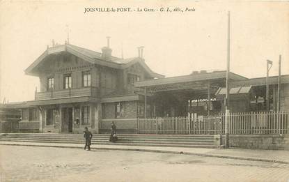 CPA FRANCE 94 "Joinville le Pont, la gare"