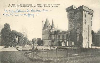 CPA FRANCE 85 "La Flocellière, le chateau"
