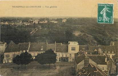 / CPA FRANCE 78 "Neauphile le château, vue générale"