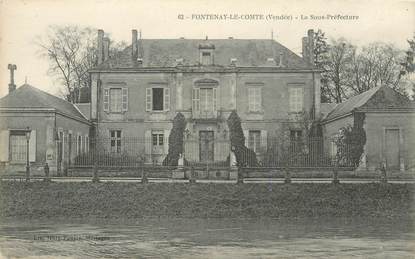 CPA FRANCE 85 "Fontenay le Comte, la sous préfecture"