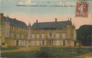 85 Vendee CPA FRANCE 85 "Fontenay le Comte, chateau de Terre Neuve"