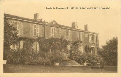 CPA FRANCE 85 "Mouilleron en Pareds, logis de Beauregard"