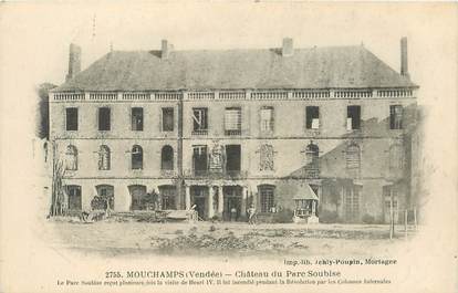 CPA FRANCE 85 "Mouchamps, Chateau du Parc Soubise"