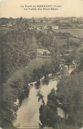 CPA FRANCE 85 "Foret de Mervent, la vallée des Deux Eaux"