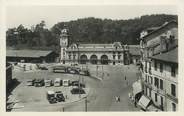 64 PyrÉnÉe Atlantique / CPSM FRANCE 64 "Bayonne, place de la gare et la gare"